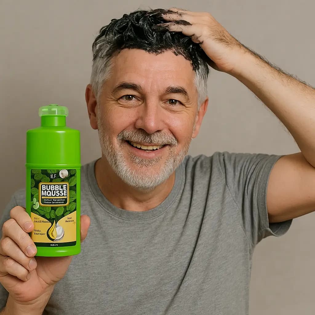 شامپو رنگ مو مشکی بابل موس اصلی 500میل-مشکی