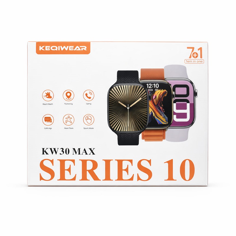 ساعت هوشمند 7بند Kwqiwear مدل Kw30 Max-چند رنگ